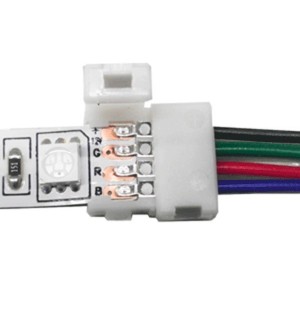 CONECTOR TIRAS LED RGB