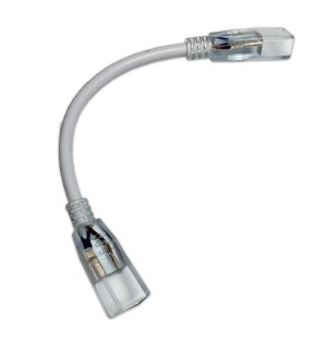 CABLE CONECTOR TIRAS LED 220V