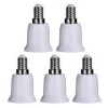 ADAPTADOR de CASQUILLOS E14 a E27