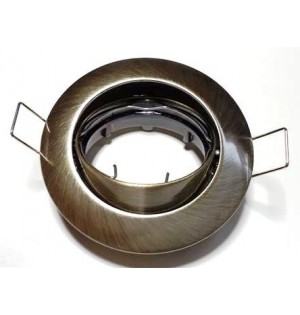 ARO BASCULANTE CUADRADO BLANCO-CROMO 91 mm