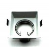 ARO BASCULANTE CUADRADO "HUNDIDO" BLANCO 90 mm