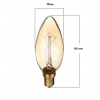 BOMBILLA VINTAGE VELA 40w  E14