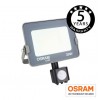 FOCO EXTERIOR  CON SENSOR (PIR) 30W  4500k  IP 65